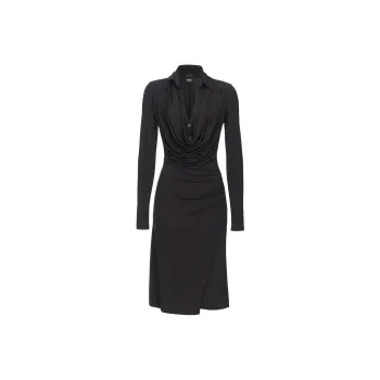 PINKO Long Sleeved Dress Women's Black