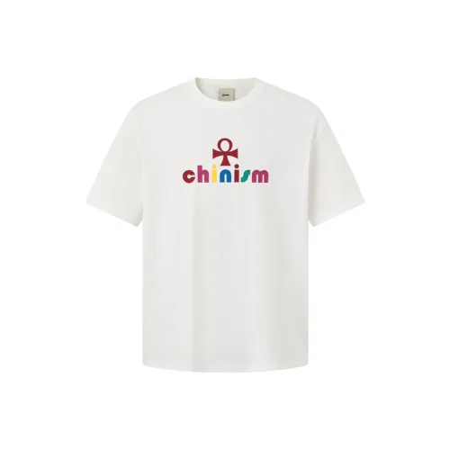 CHINISM T Shirts Unisex Raw White