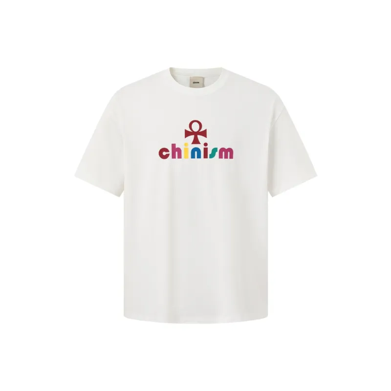 CHINISM T Shirts Unisex Raw White-0