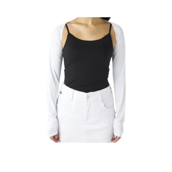 FILA Golf Series Crop Top Women's White