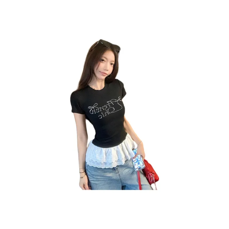 Dior Beauty Set in Sleeve T Shirt Women's-1