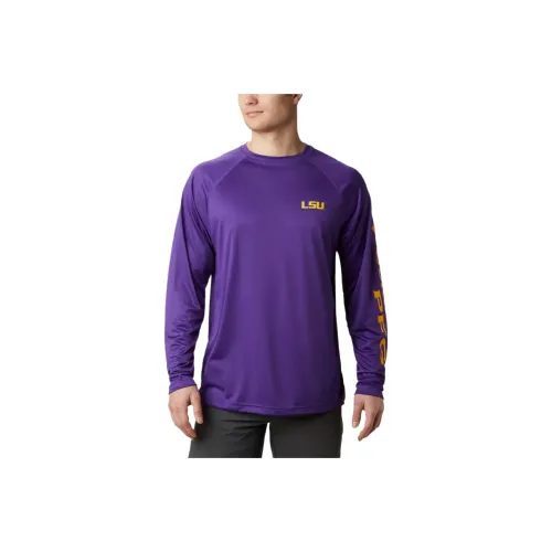 Columbia Collegiate PFGPFG Terminal Tackle Shirt Men's Purple