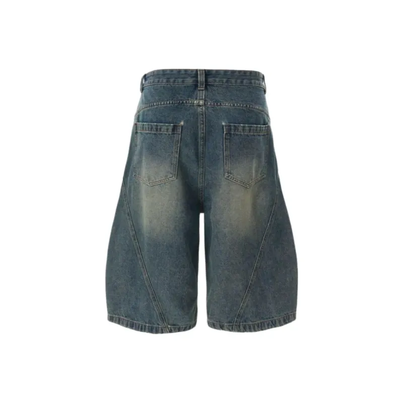 JASONWOOD Denim Shorts Unisex Vintage Blue-1