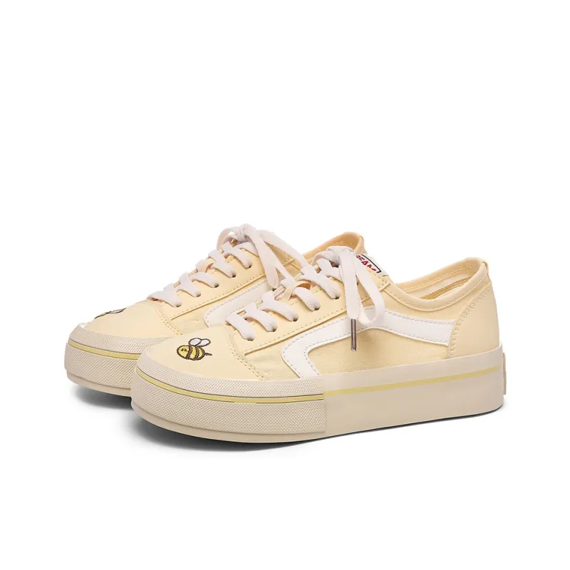 Cob Slip Resistant, Lightweight, And Breathable Low Top Skateboard Shoes Women's-11