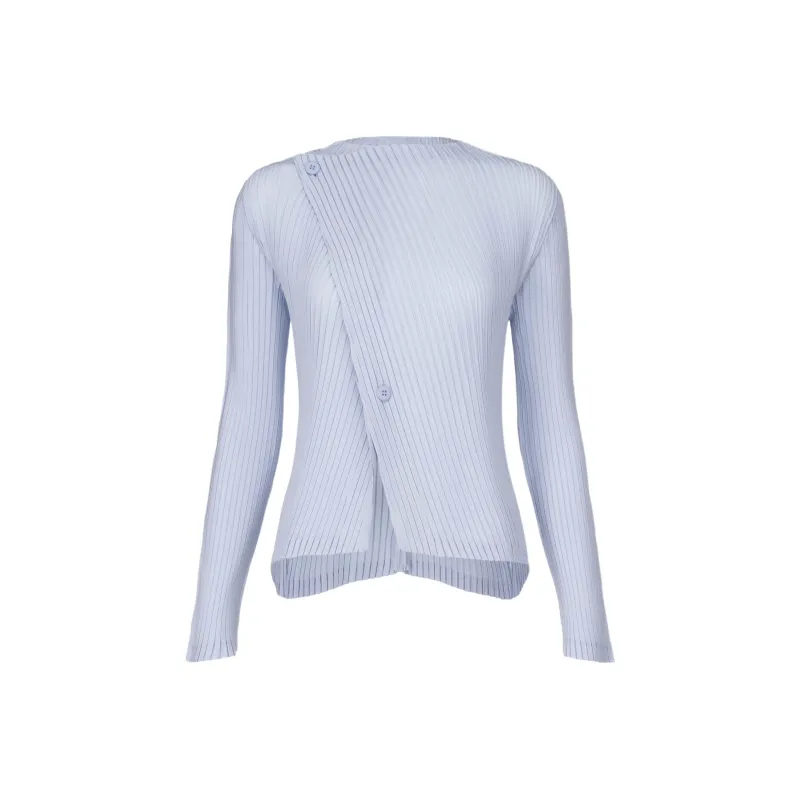 ISSEY MIYAKE Shirt Women's Black Nigella Blue-0