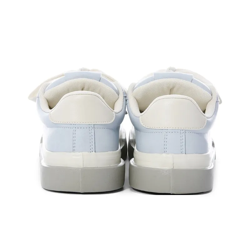 The New Age Family Low Top Skateboard Shoes Women's Light Blue-3