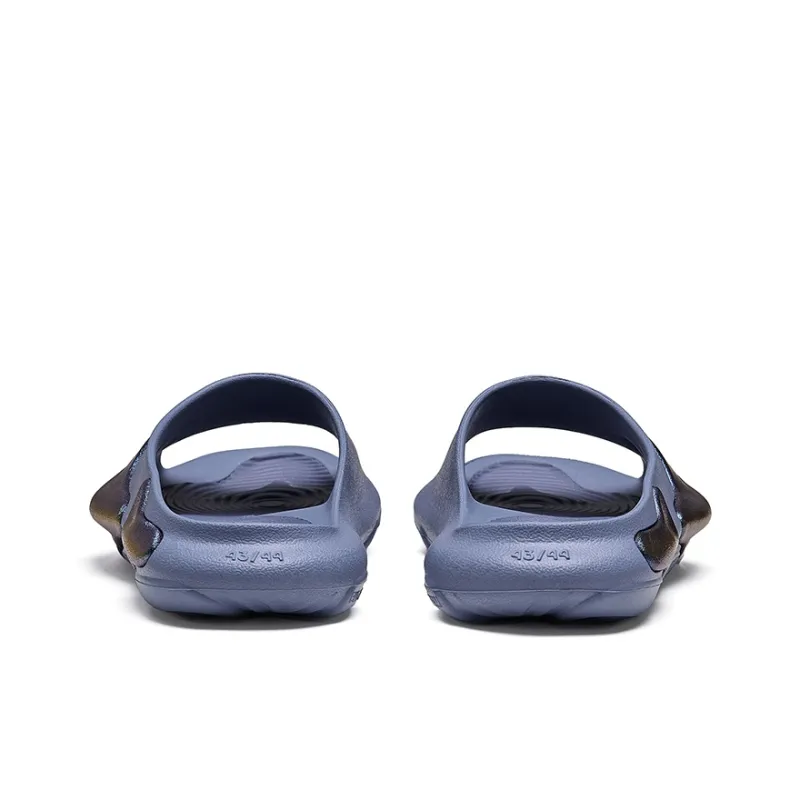 EQLZ EQUALIZER Oasis EVA Slip Resistant Abrasion Resistant Cushioning Slide Slippers Unisex Phantom Purple-3