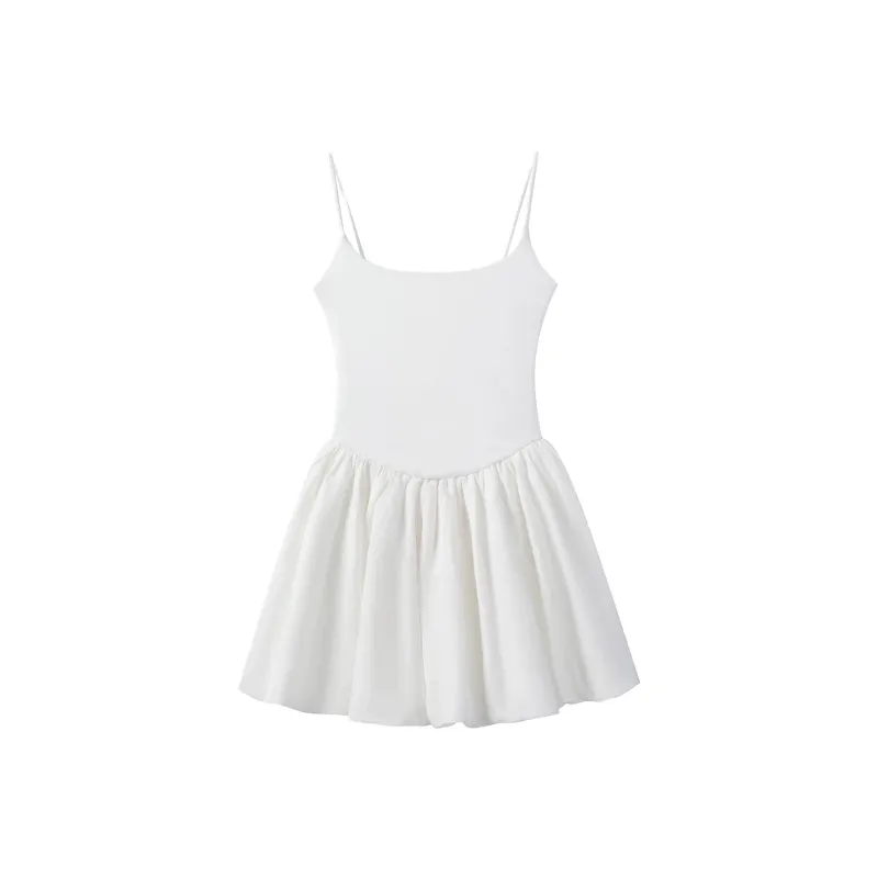 ZAZN Slip Dresses Women's White-0