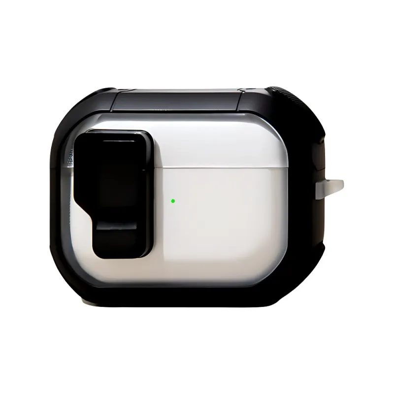 Sopi Compatibility With Apple AirPods 4/2/3, AirPods Pro, And Pro 2 TPU Transparent Snap Lock Closure Headphone Cases-8