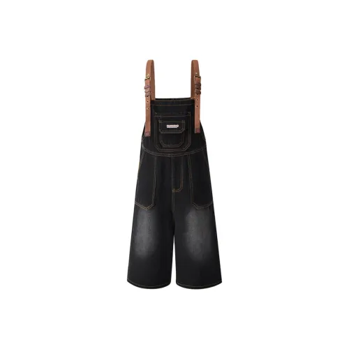 Wen Shan Overalls Women's ring Ink Black