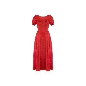 Udon House Short Sleeved Dress Women's