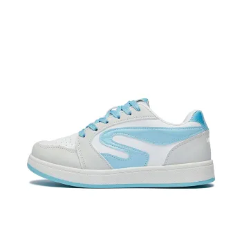 MEXICAN Low Top Skateboard Shoes Women's Blue White