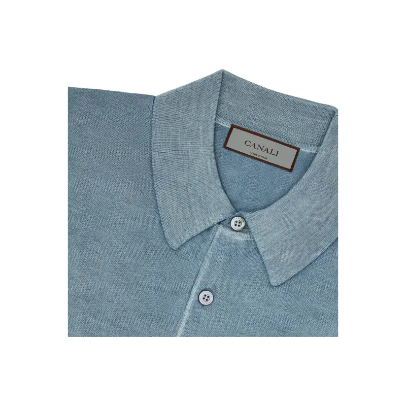 Canali Polo Shirts Men Green-4