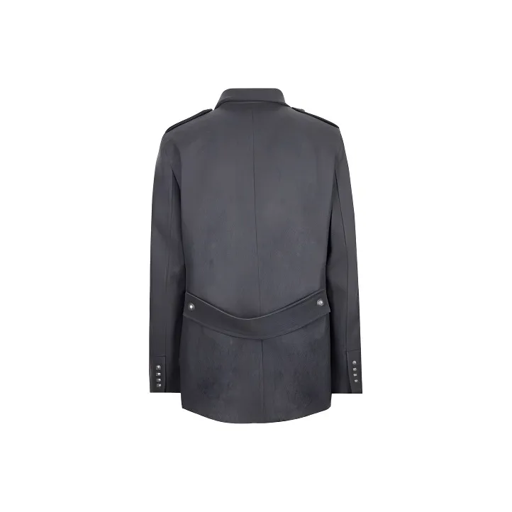 BALMAIN Coats Men Gray-1