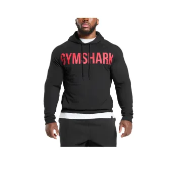 GYMSHARK Sweatshirt Men's Black