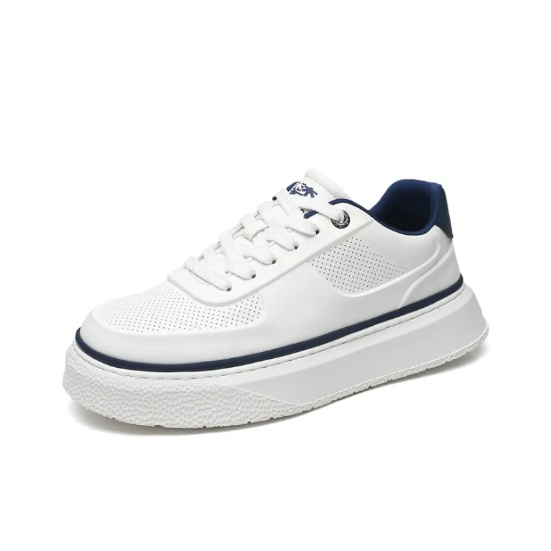 Mulinsen Slip Resistant, Abrasion Resistant, Lightweight, Breathable Low Top Skateboard Shoes Men's-4