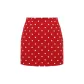 Red with White Polka Dot