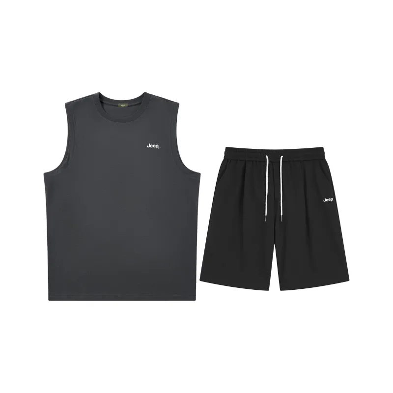 Jeep Casual Sportswear Unisex 2 Piece Set-4