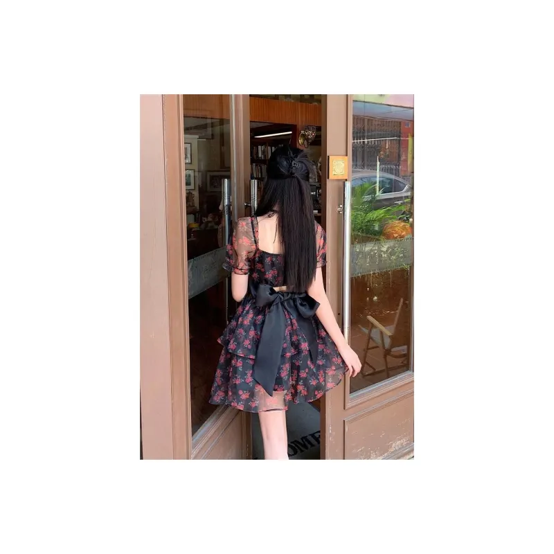 Lookinto Short Sleeved Dress Women's-4