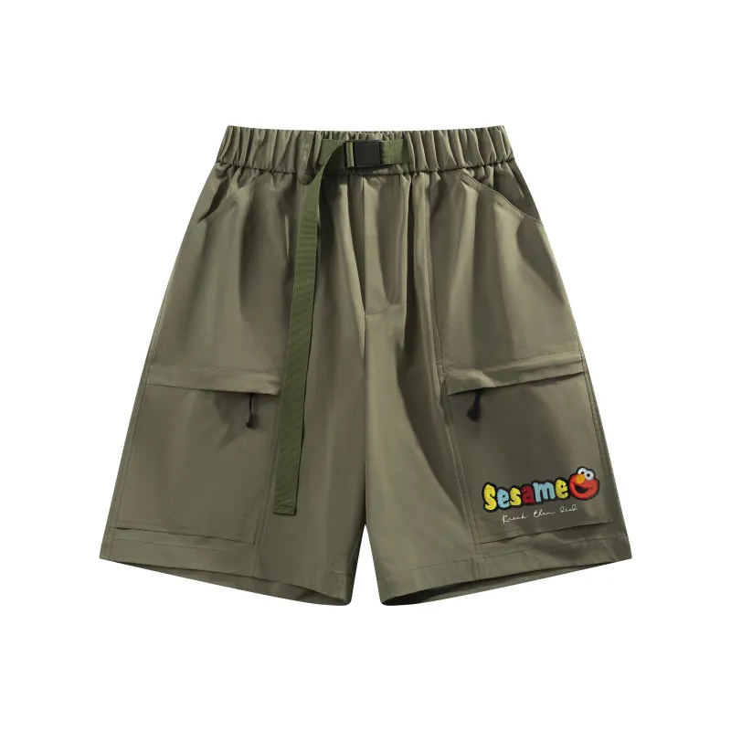 SESAME STREET Casual Shorts Unisex-6