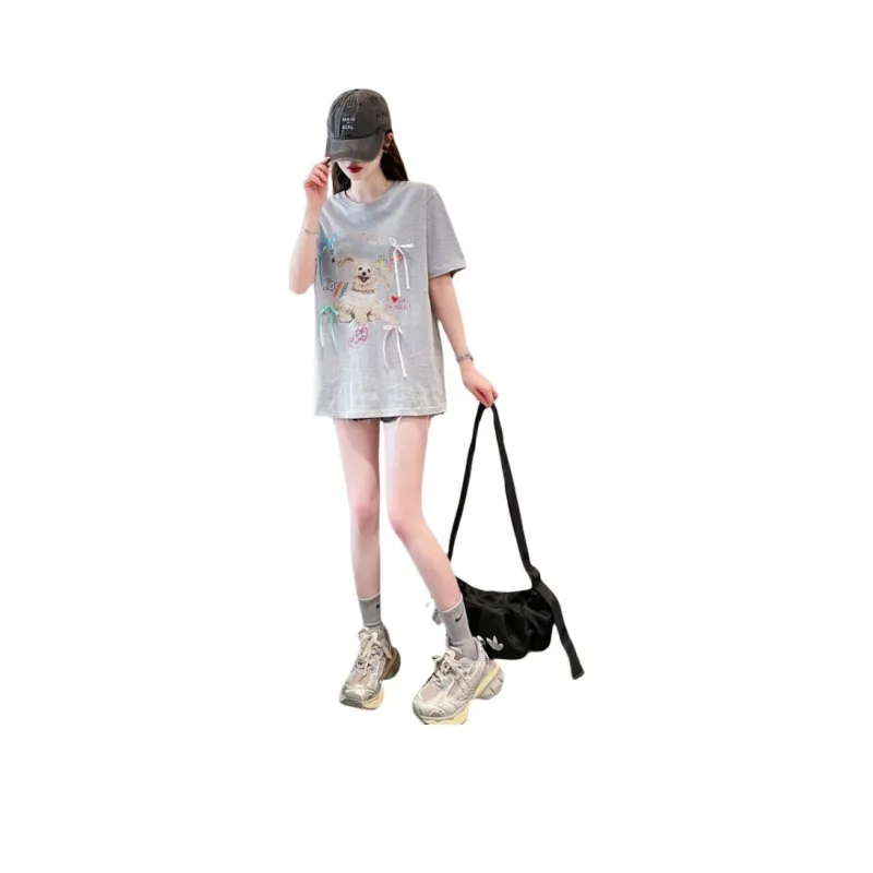 KAISER Drop Shoulder Sleeve T Shirt Women's-10