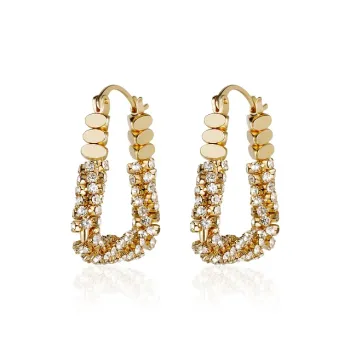 Zoo Jewel Alloy Earrings Women's