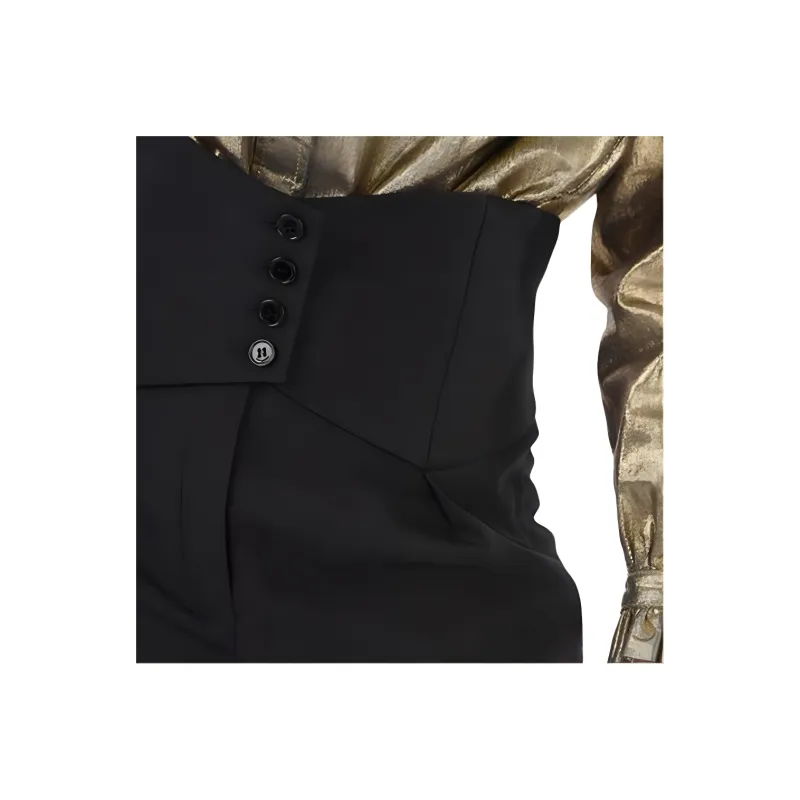 SAINT LAURENT Casual Pants Women's Black-3