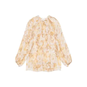 Zimmermann Frill detail Billow Blouse