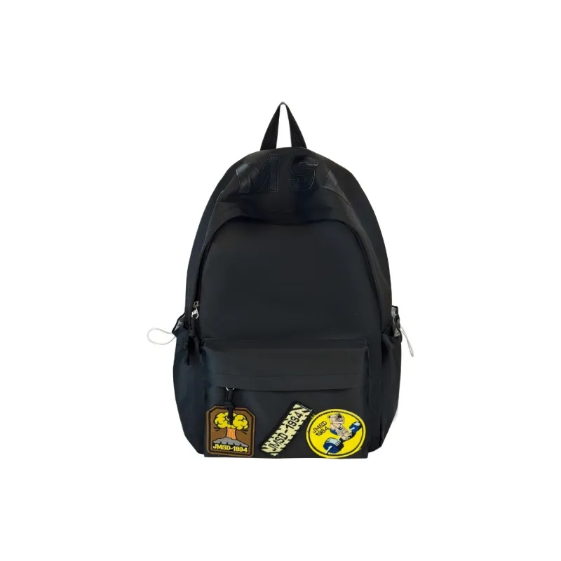 Kewuku Nylon Fabric Backpack Unisex Multicolor-4