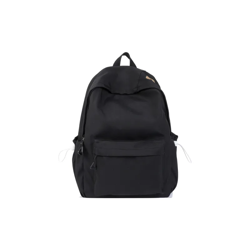 WICKBUEN Nylon Backpack Unisex White/Black/Pink-6