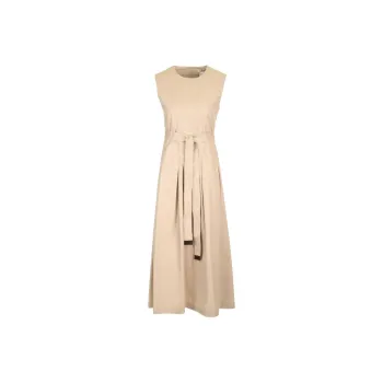 'S MAX MARA Sleeveless Dress Women's Beige