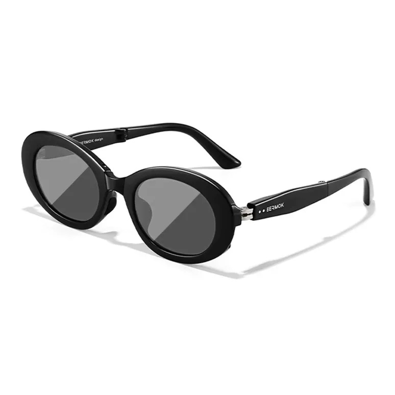 Morakot TR90 Oval Sunglasses Unisex-0