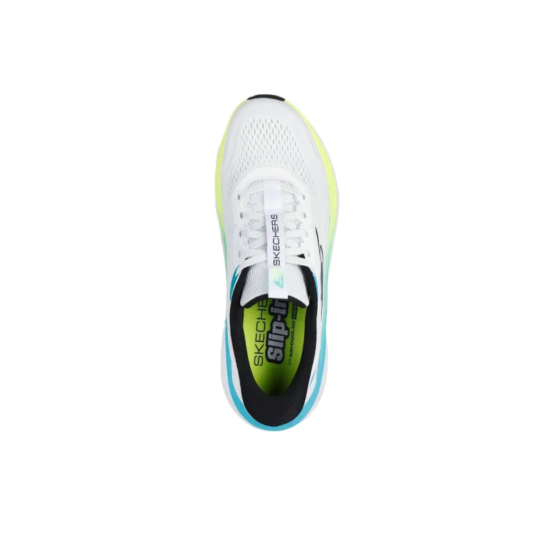 Skechers Max Cushioning Low Top Running Shoes Men's White-3