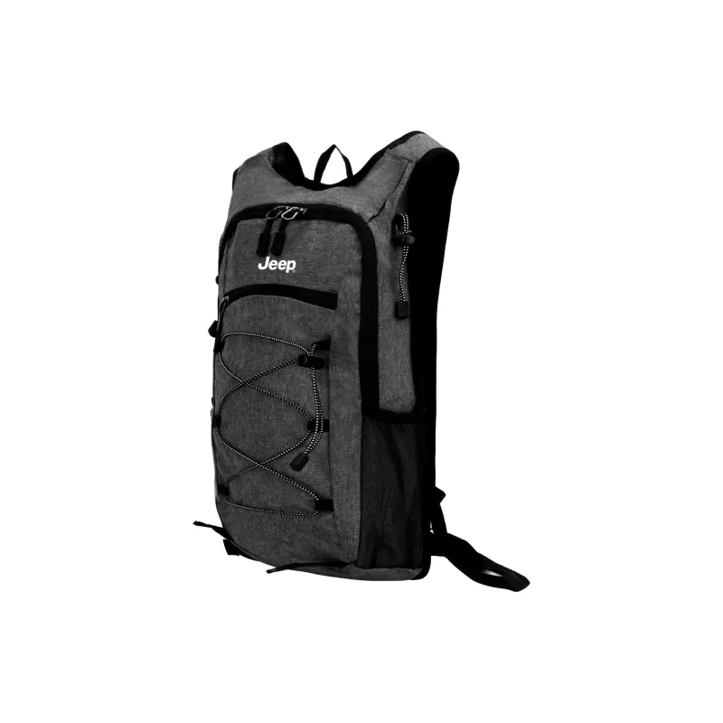 Jeep Oxford Backpack Regular Unisex Lake Green/Dark Blue/Black/Light Gray-7