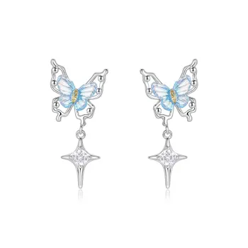 DODOGOGO S925 Silver Earrings Women's
