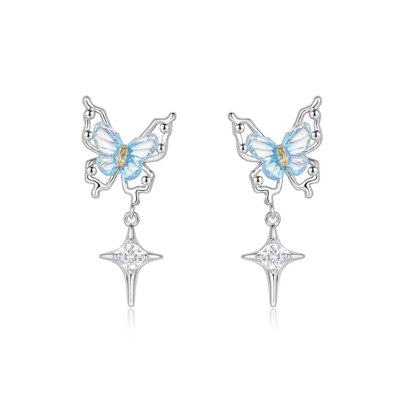 DODOGOGO S925 Silver Earrings Women's-0