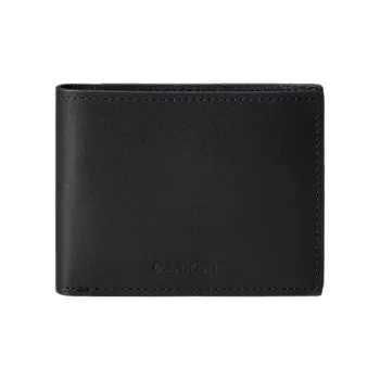 CALVIN KLEIN Leather Wallet Men's Black