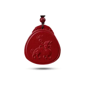 Dora Skewers Cinnabar Pendants Unisex