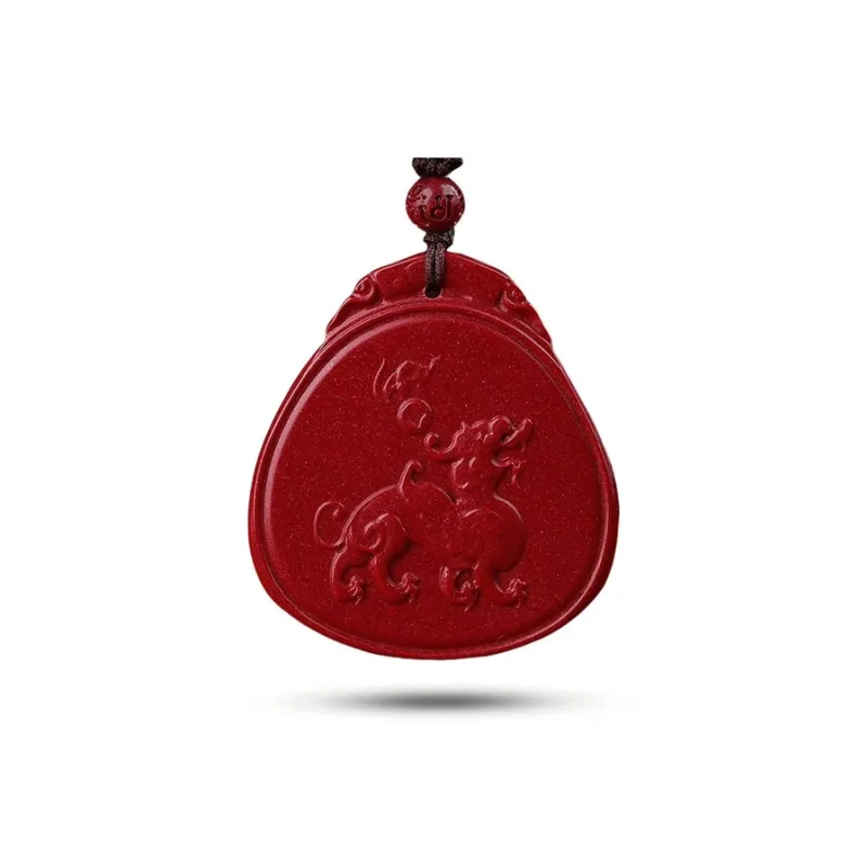 Dora Skewers Cinnabar Pendants Unisex-0
