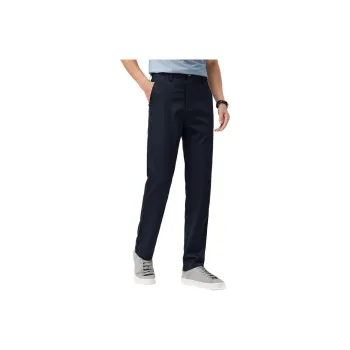 Red Bean Casual Pants Men's Navy Blue