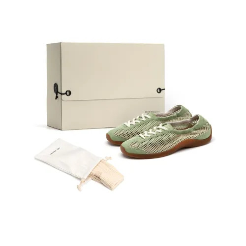 FOOT INDUSTRY Foot Industry Mesh Ballet German Army Trainers Unisex Sage Green