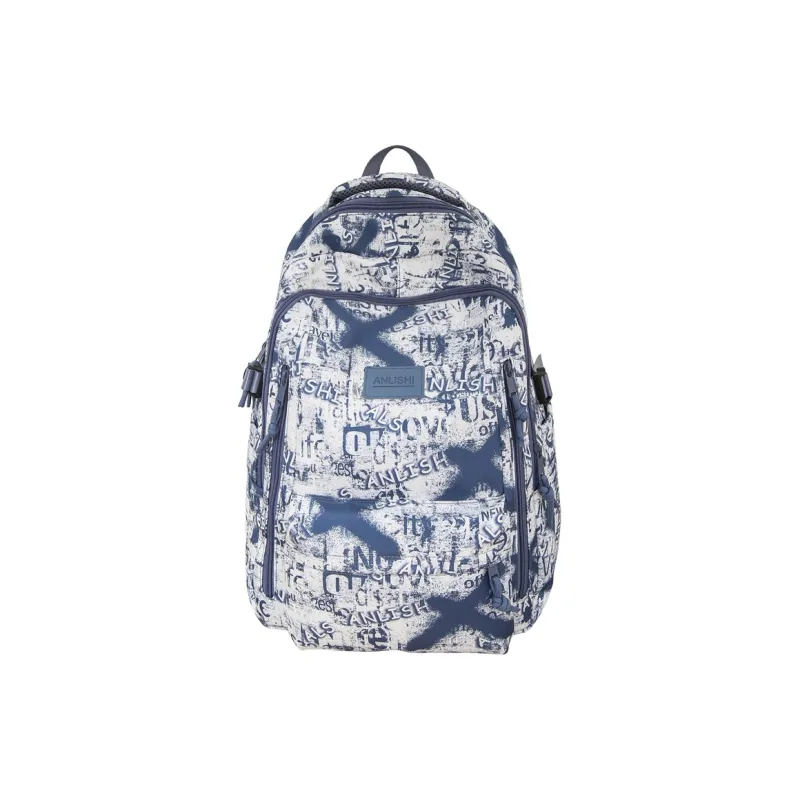 Kaka Tree Nylon Backpack Unisex Multicolor-4