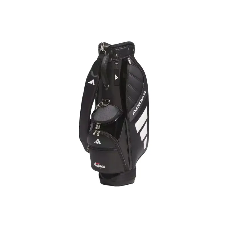 Adidas Mountaineering Bag Outdoor Bag Polyester Synthetic Leather Black Men's-1