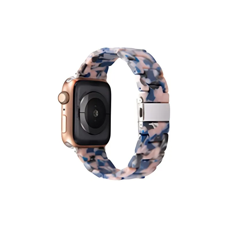 KVZUVUU Apple Compatibility Watch Band Resin Material-16