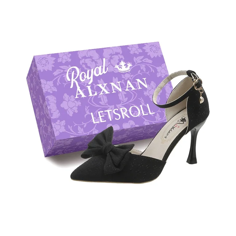 Alxnan Slim Heel High Heels Women's-4