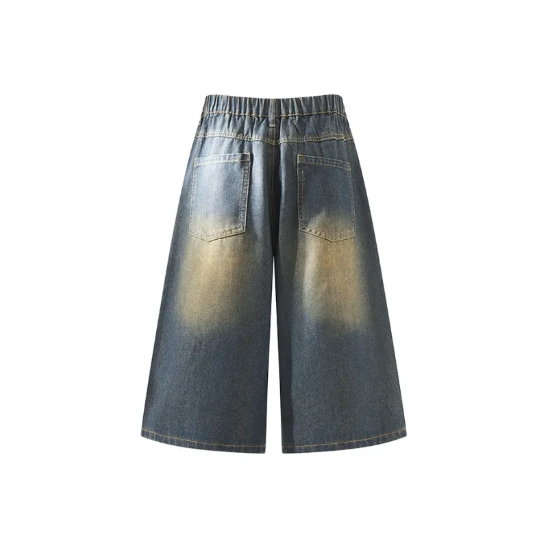 FAX FOR FMACM Denim Shorts Unisex-1
