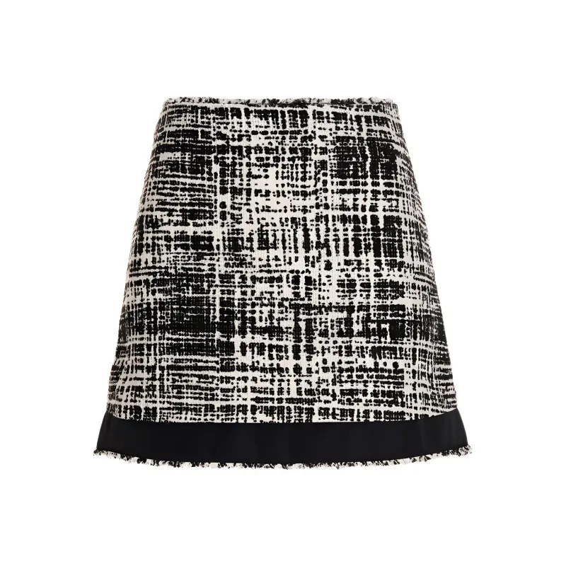 PRADA Casual Short Skirts Women's Black-0