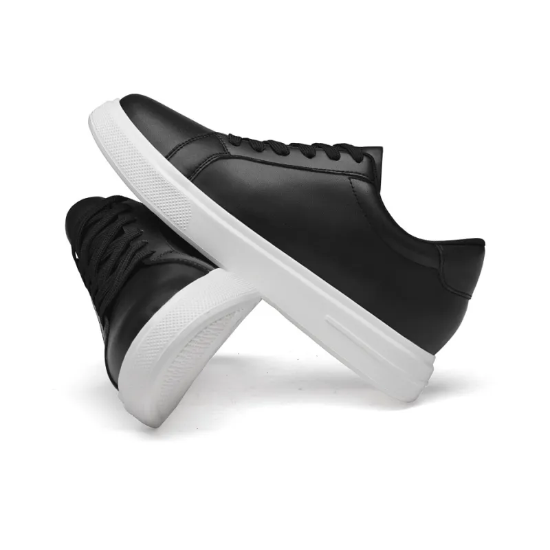 AMICNIEGD Slip Resistant Shock Absorbers Lightweight Low Top Skateboard Shoes Unisex-6
