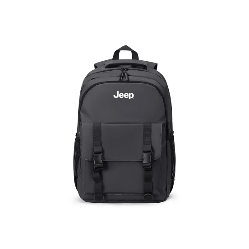 Jeep Polyester With Nylon Backpack Unisex Multicolor-2