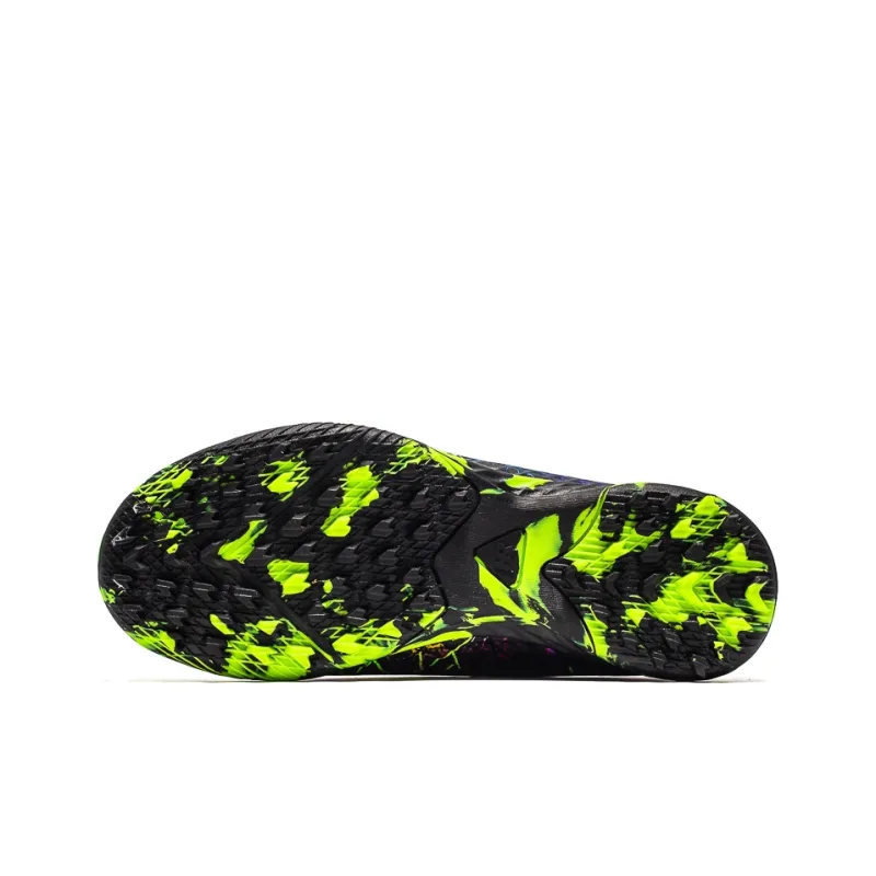 Sportful Soccer Shoes Men Low Top Daytime Blue Broken Studs/Black Neon Green Turf/Blue Neon Green Turf-7